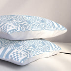 Retro Checkered Squares B Pillow Sham Gallery Image 3