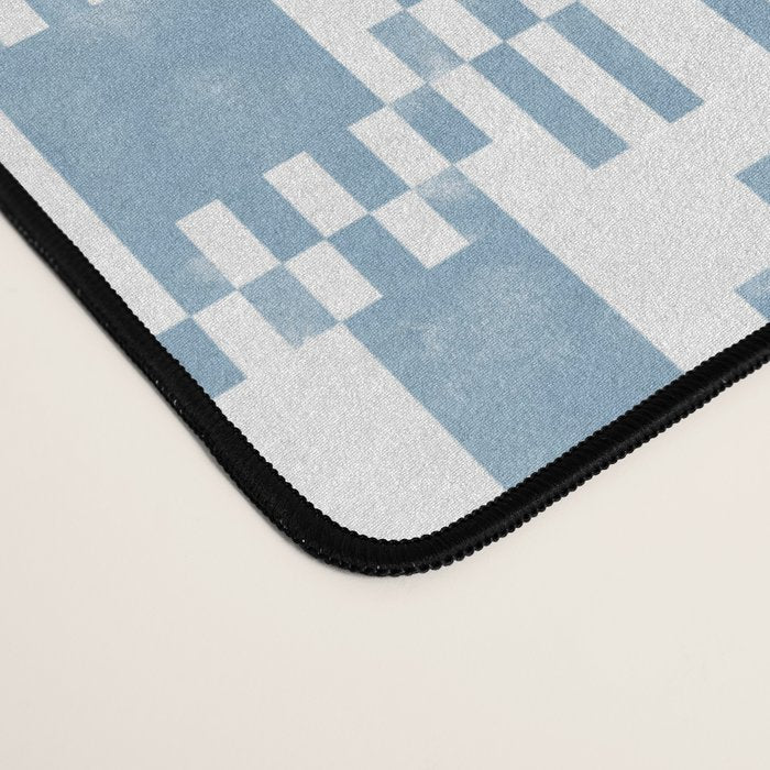 Retro Checkered Squares B Desk Mat Gallery Image 4