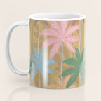 Retro Palm Springs Chic Botanicals - Golden Ochre Coffee Mug Gallery Image 3