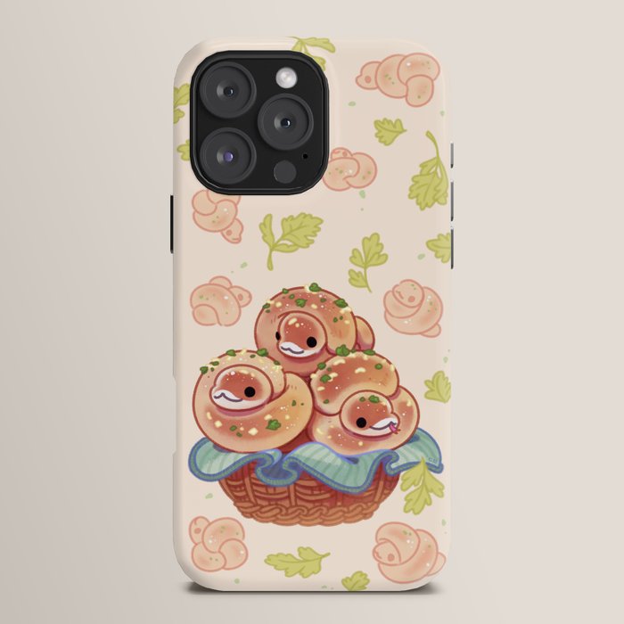 Garlic knot pythons iPhone Case Gallery Image 23