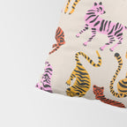 Tiger Collection - Pink & Yellow Palette Pillow Sham Gallery Image 4