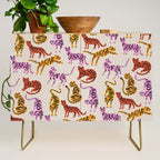 Tiger Collection - Pink & Yellow Palette Credenza Gallery Image 1