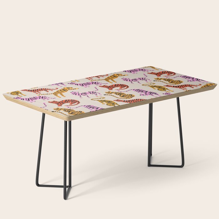 Tiger Collection - Pink & Yellow Palette Coffee Table Gallery Image 1