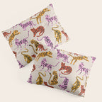 Tiger Collection - Pink & Yellow Palette Pillow Sham Gallery Image 3