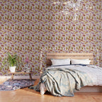 Tiger Collection - Pink & Yellow Palette Wallpaper Gallery Image 3