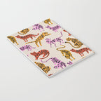 Tiger Collection - Pink & Yellow Palette Notebook Gallery Image 3