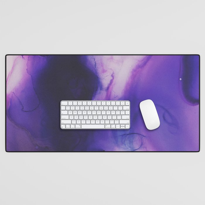Violet Aura Desk Mat Gallery Image 1