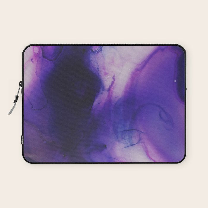 Violet Aura Laptop Sleeve Gallery Image 1