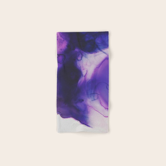 Violet Aura Bath Towel Gallery Image 1