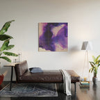 Violet Aura Wood Wall Art Gallery Image 2