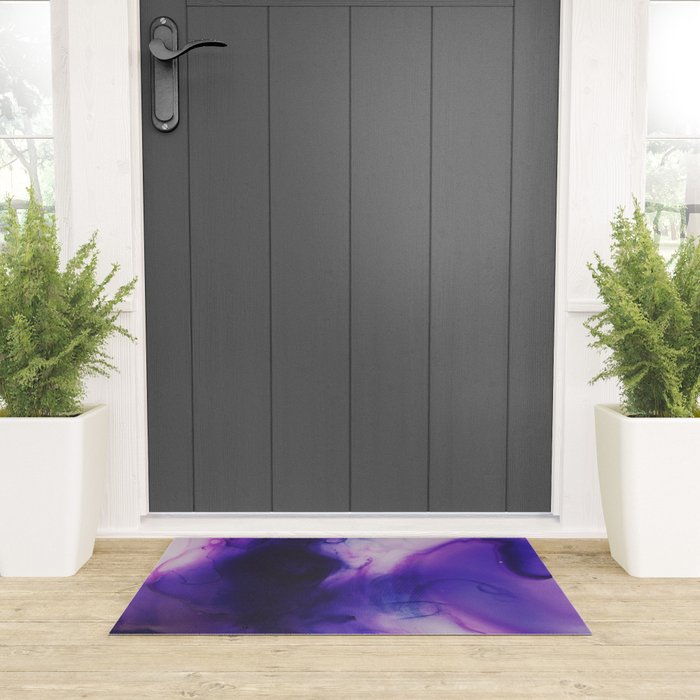 Violet Aura Welcome Mat Gallery Image 3