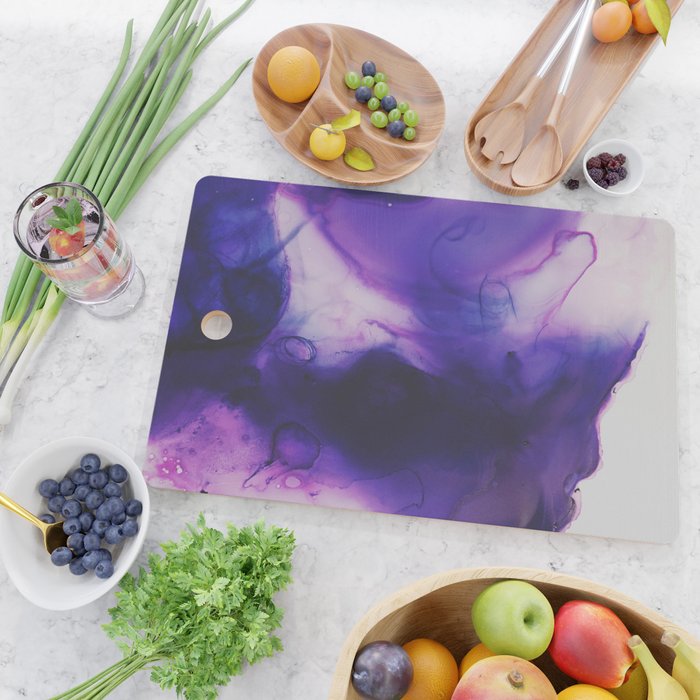 Violet Aura Cutting Board Gallery Image 2