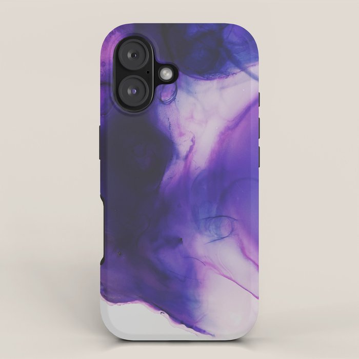 Violet Aura iPhone Case Gallery Image 1