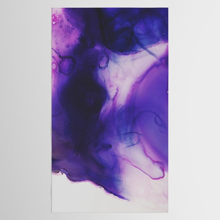 Violet Aura Tablecloth Gallery Image 2