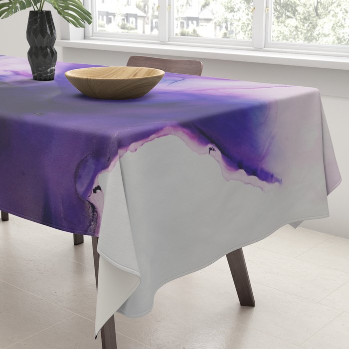 Violet Aura Tablecloth Gallery Image 3