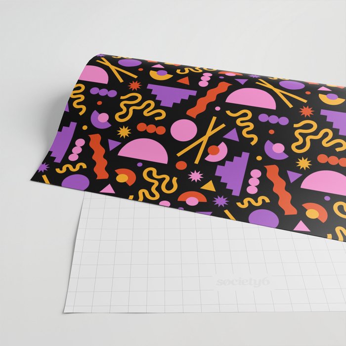 Purple ramen Wrapping Paper Gallery Image 2