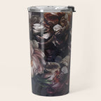 Midnight Peonies  Travel Mug Gallery Image 2