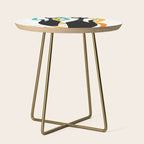 Mid Century Atomic Cats Side Table Gallery Image 1