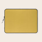 Mustard Yellow Color Laptop Sleeve Gallery Image 1