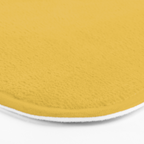 Mustard Yellow Color Bath Mat Gallery Image 3