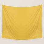 Mustard Yellow Color Wall Tapestry Gallery Image 4