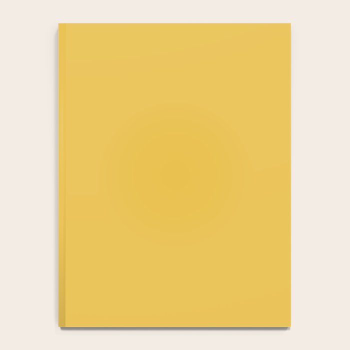 Mustard Yellow Color Notebook Gallery Image 4