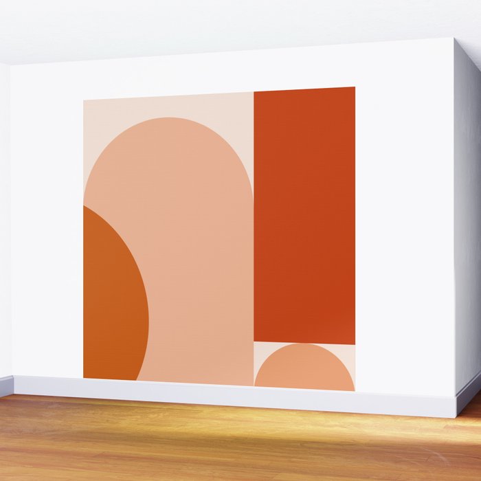 abstract minimal #8 Wall Mural Gallery Image 2