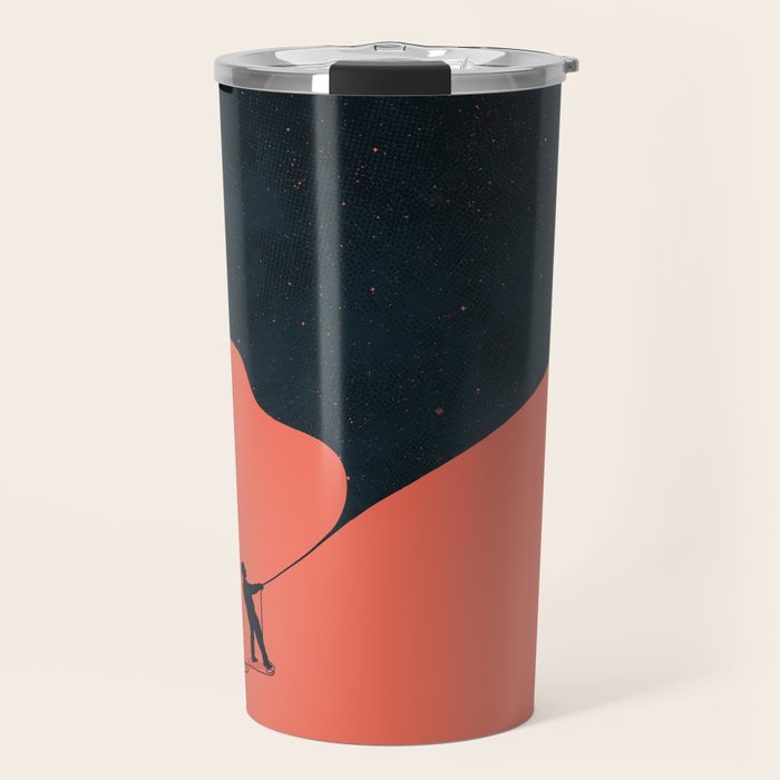 Night fills up the sky Travel Mug Gallery Image 1