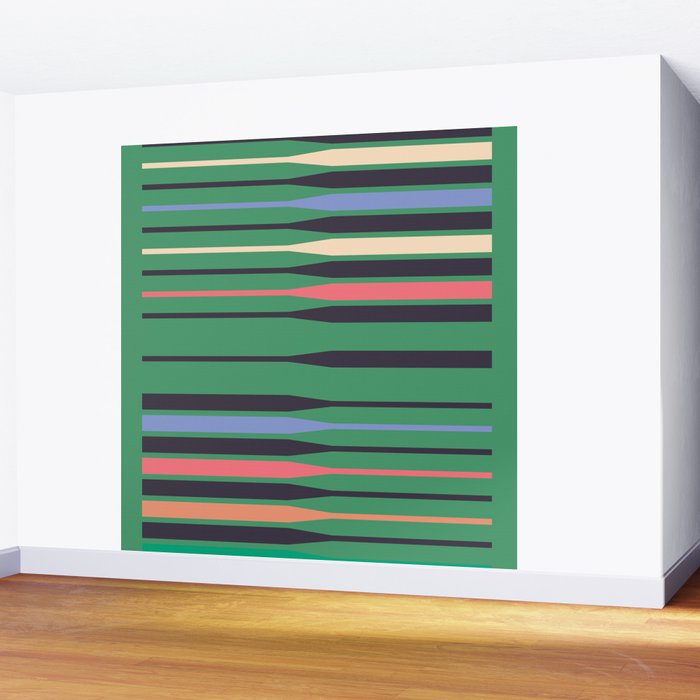 geometric abstract 249 Wall Mural Gallery Image 2