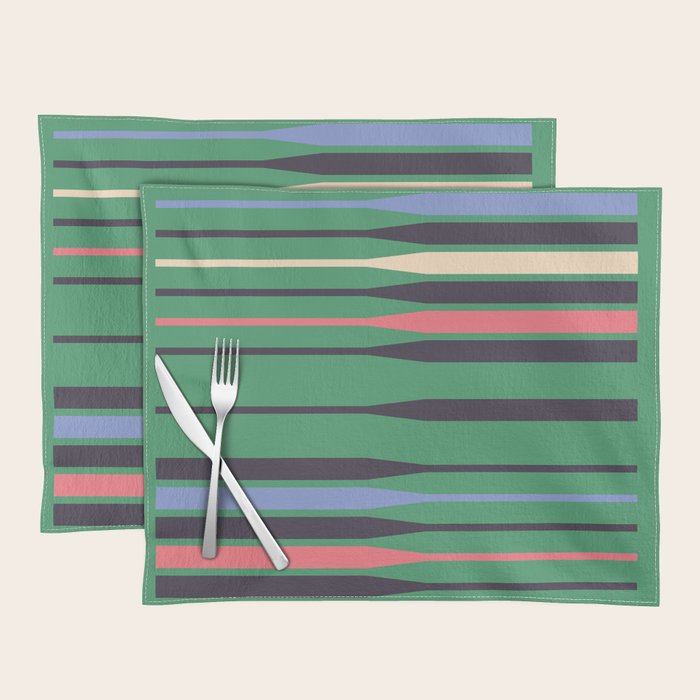 geometric abstract 249 Placemat Gallery Image 1