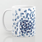 Explosion of Blue Confetti Coffee Mug Gallery Image 3