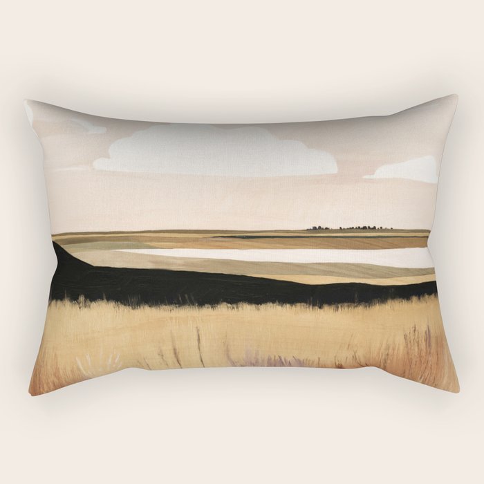 Quiet Horizon Rectangular Pillow Gallery Image 2