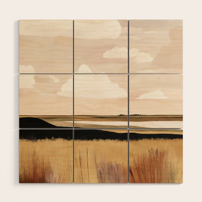 Quiet Horizon Wood Wall Art Gallery Image 1