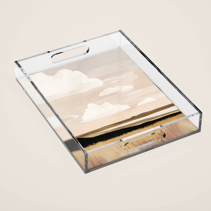 Quiet Horizon Acrylic Tray Gallery Image 1