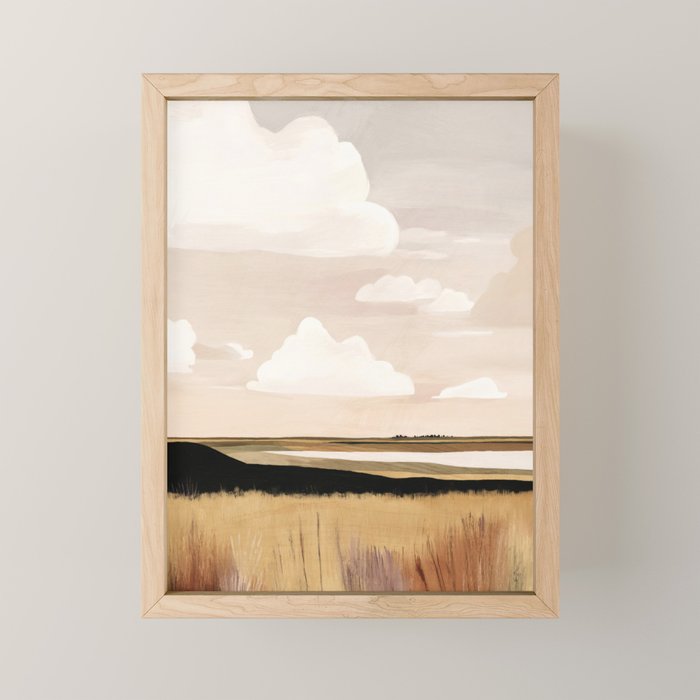 Quiet Horizon Mini Art Print Gallery Image 1