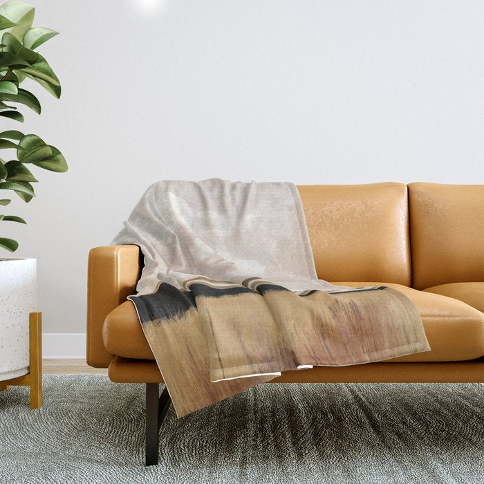 Quiet Horizon Throw Blanket Gallery Image 1