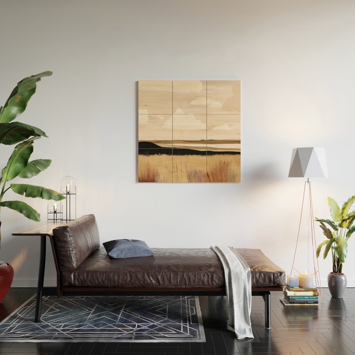Quiet Horizon Wood Wall Art Gallery Image 2