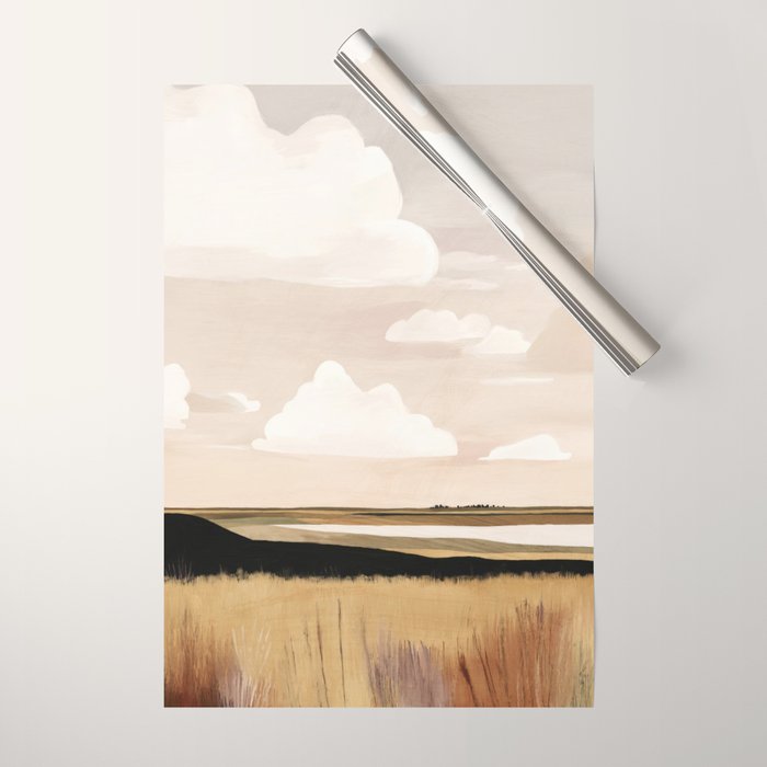 Quiet Horizon Wrapping Paper Gallery Image 1