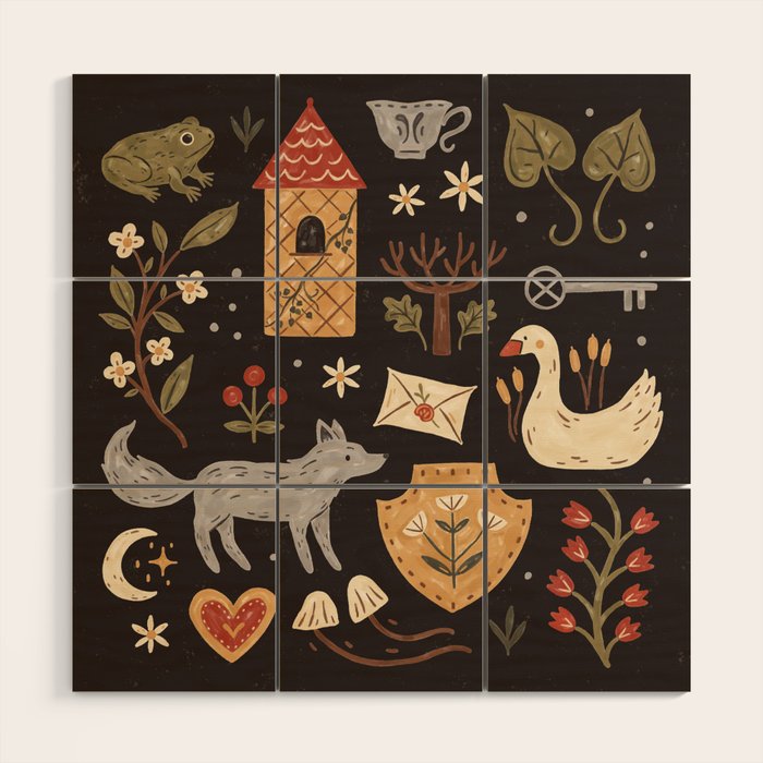 An Old Fairytale Wood Wall Art Gallery Image 1