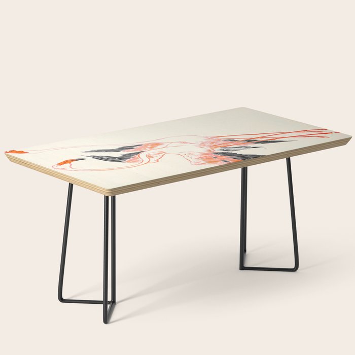 Cocorico cover 1900 Two Pink Flamingos Coffee Table Gallery Image 1