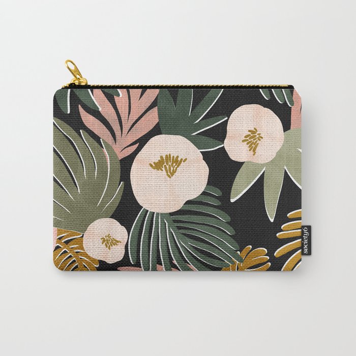 Floral garden tropical 7F Carry All Pouch Gallery Image 1