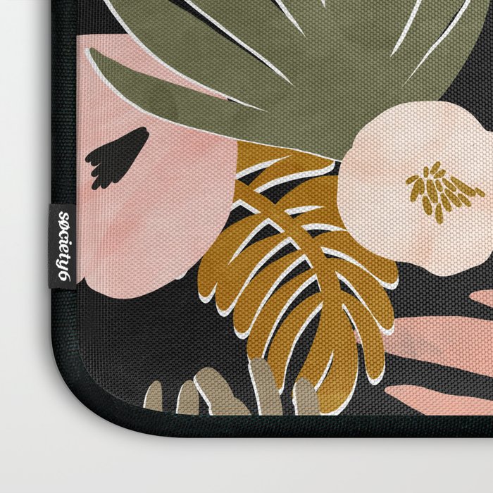 Floral garden tropical 7F Laptop Sleeve Gallery Image 3