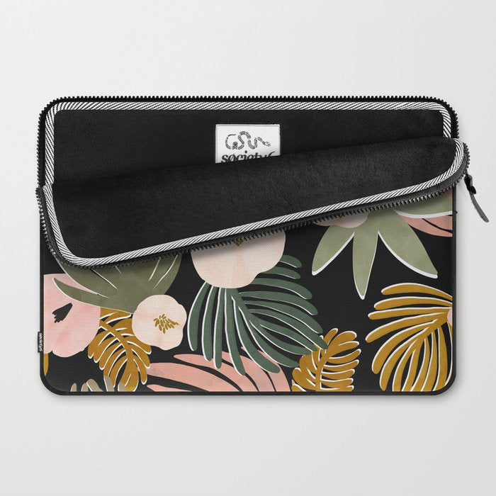 Floral garden tropical 7F Laptop Sleeve Gallery Image 2