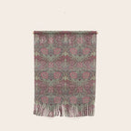 William Morris Honeysuckle & Tulip Burgundy and Sage Wall Hanging Gallery Image 1