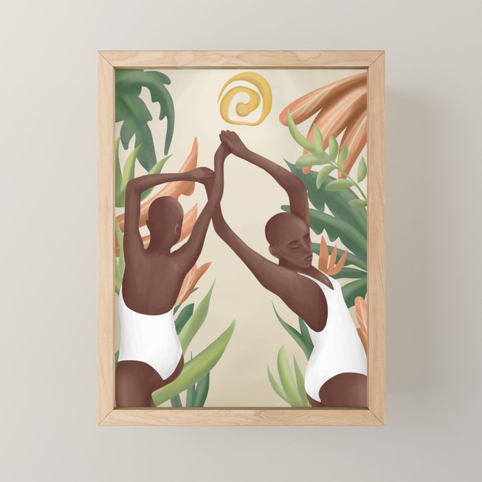 Figural Tropica Mini Art Print Gallery Image 1