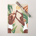 Figural Tropica Wrapping Paper Gallery Image 1