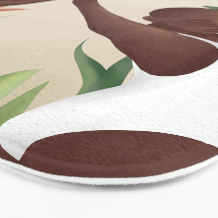 Figural Tropica Bath Mat Gallery Image 3