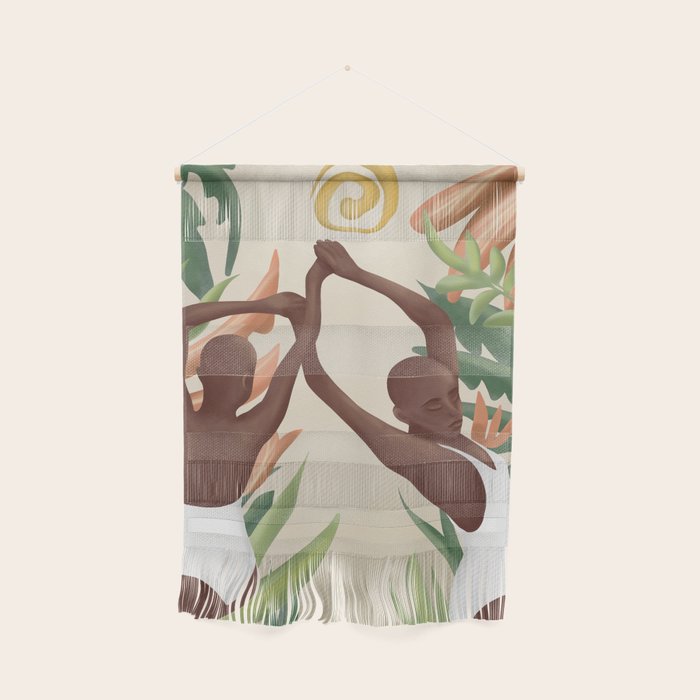 Figural Tropica Wall Hanging Gallery Image 1