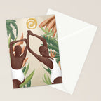 Figural Tropica Stationery Card Gallery Image 2