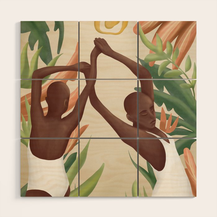 Figural Tropica Wood Wall Art Gallery Image 1